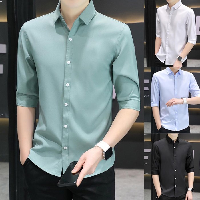 Mens green dress shirt outfit